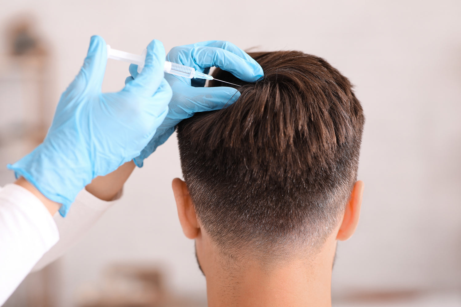 PRP hair treatment for hair growth and scalp rejuvenation.