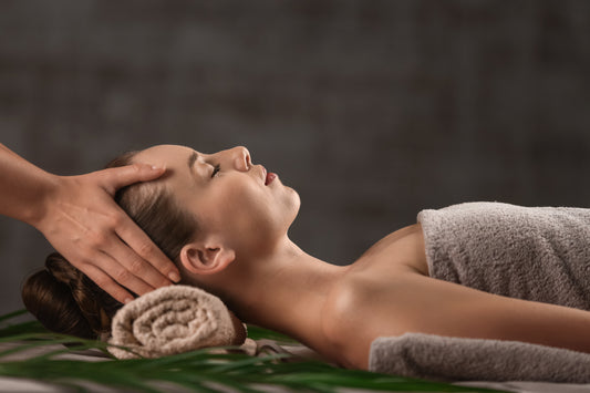 Relaxing massage therapy for stress relief and muscle relaxation.