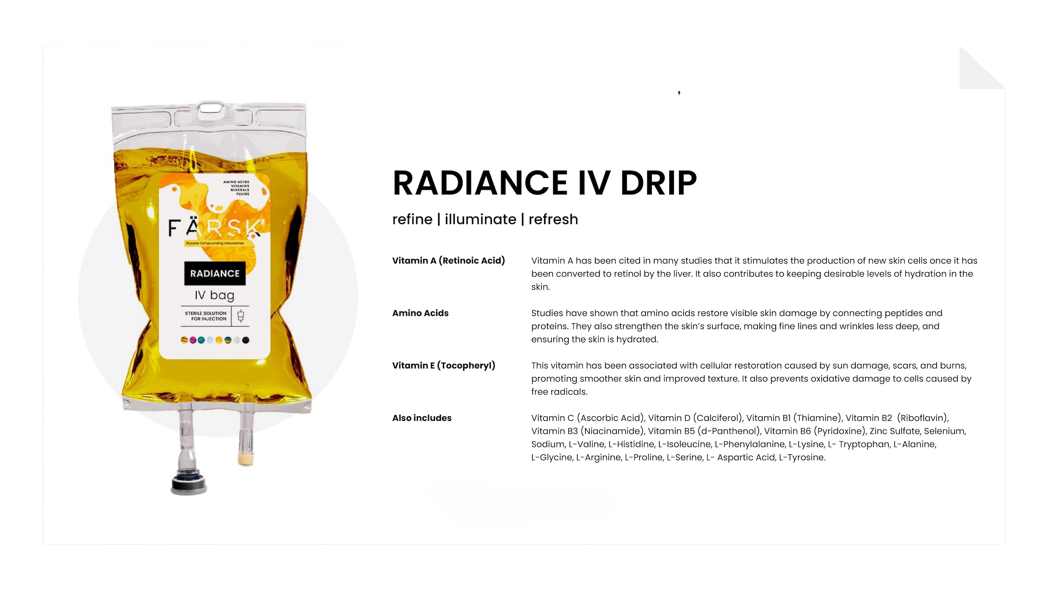 IV drip therapy for hydration and medical treatment.