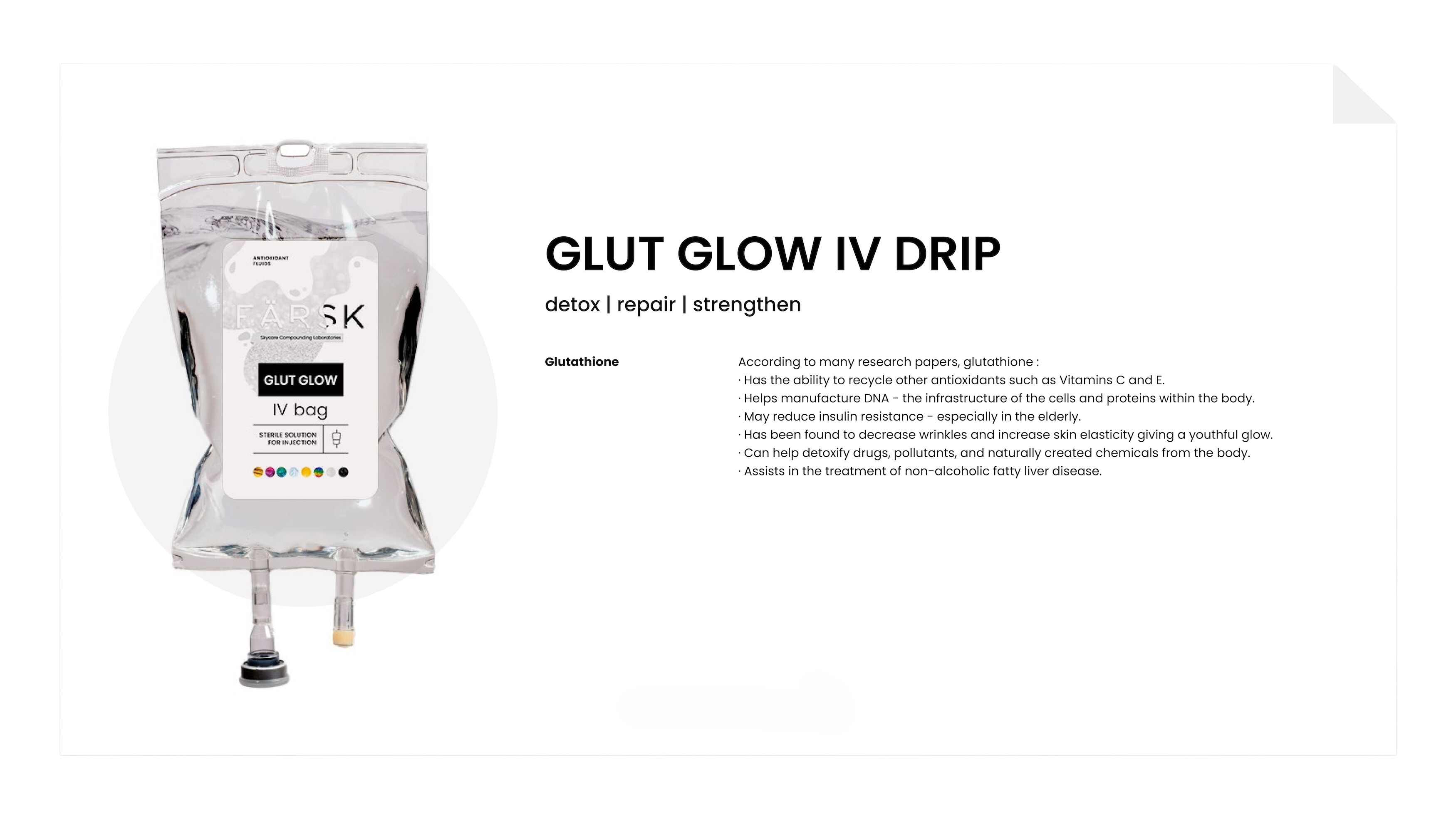 IV drip therapy for hydration and medical treatment.
